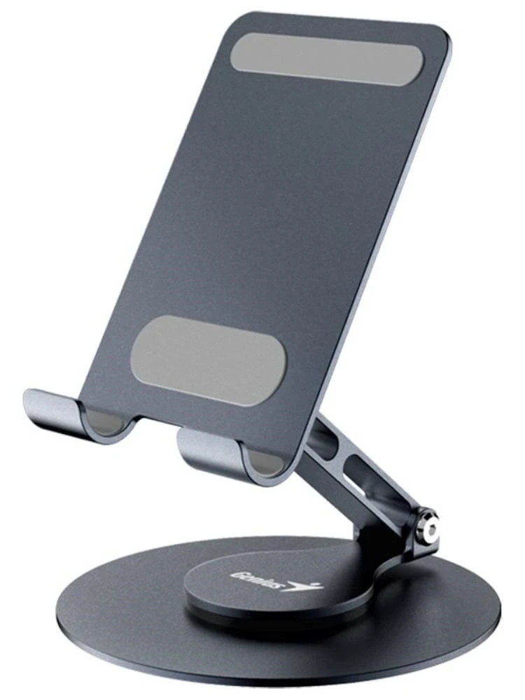 Stojak Genius G-Stand M100, juoda, aliuminio / silikon, na telefon lub tablet aprašymas - Prekės nuotrauka