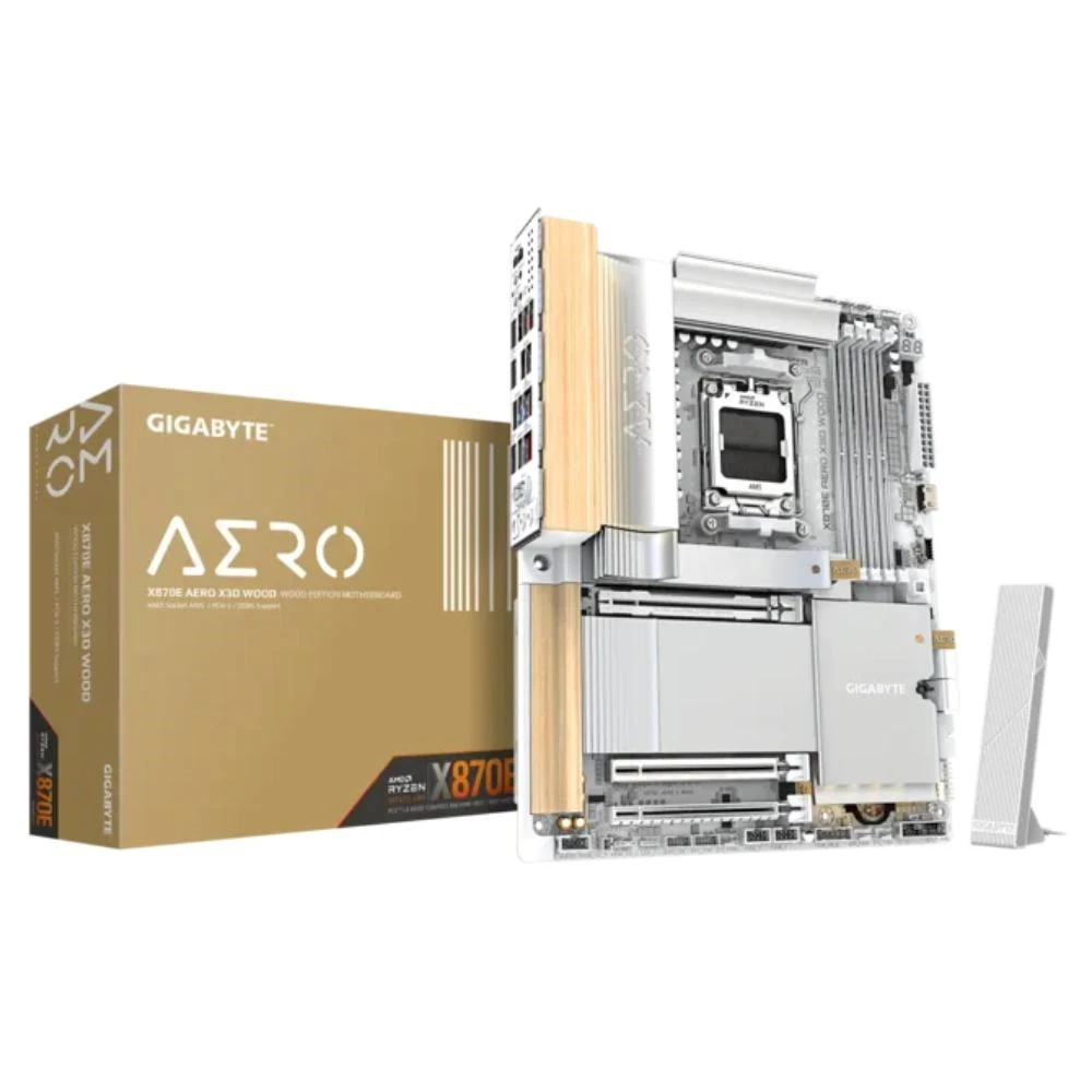 Pagrindinė plokštė Gigabyte X870E AERO X WOOD aprašymas - Prekės nuotrauka
