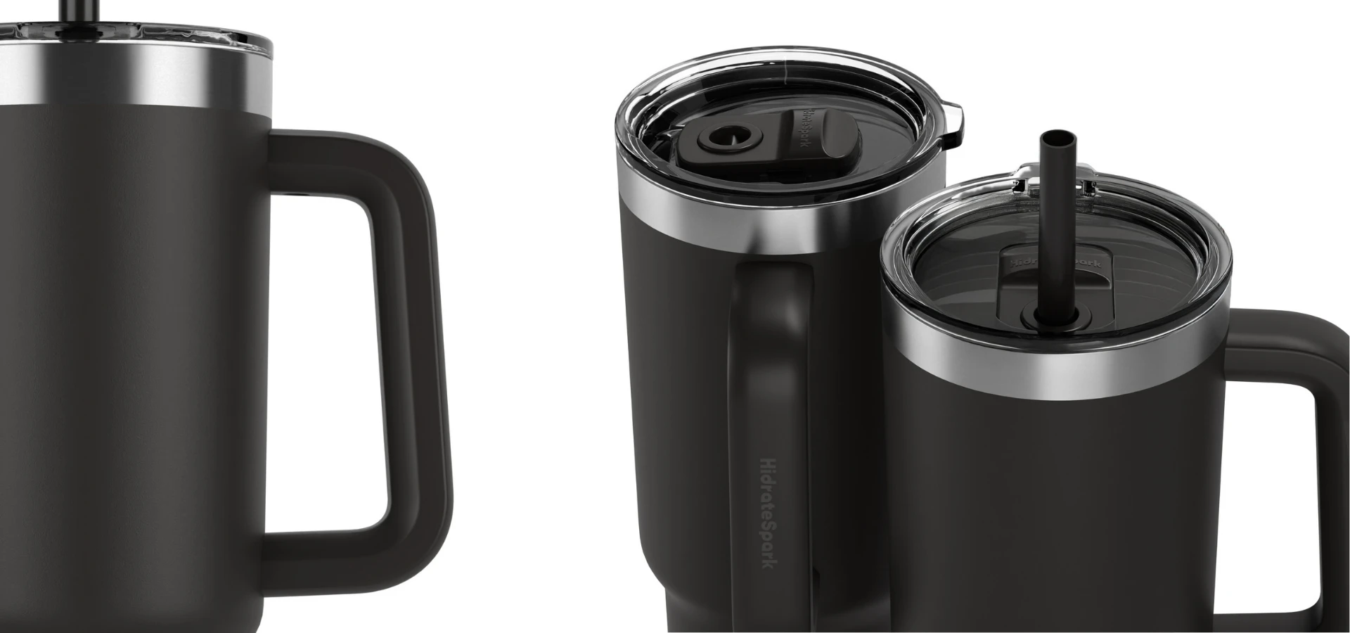 Gertuvė HidrateSpark PRO 2 stiklinė, 887 ml, juoda aprašymas - Prekės nuotrauka Gertuvė HidrateSpark PRO 2 stiklinė, 887 ml, juoda aprašymas - Prekės nuotrauka