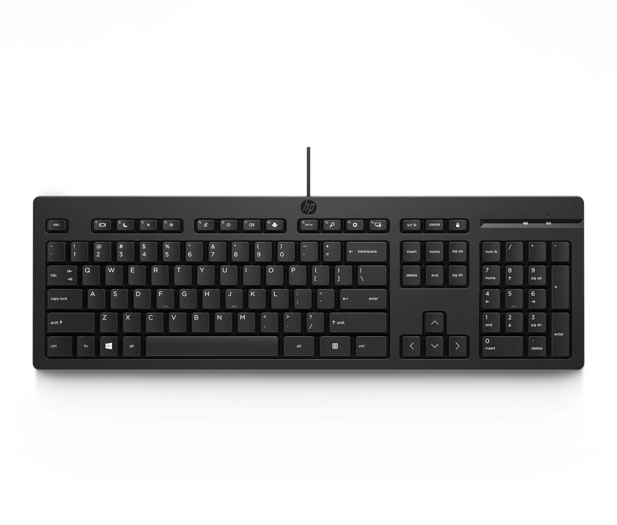 Hewlett Packard (HP) HP 125 G2 laidinė USB klaviatūra - CZ/SK aprašymas - Prekės nuotrauka Hewlett Packard (HP) HP 125 G2 laidinė USB klaviatūra - CZ/SK aprašymas - Prekės nuotrauka