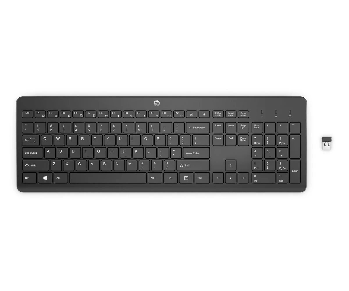 Klaviatūra HP 230 (3L1E7AA#BCM) aprašymas - Prekės nuotrauka