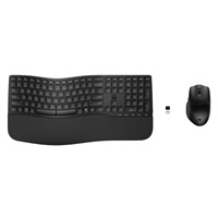 Hewlett Packard (HP) HP 680 Comfort Dual-Mode Klaviatūra ir pelė Combo - bezdrátový set ergonomické klaviatūra a myši aprašymas - Prekės nuotrauka