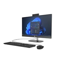 Stacionarus kompiuteris Hewlett Packard (HP) HP AIO ProOne 240 G10 AiO 23.8 NT i3-N300,8GB,512GB NVMe, WiFi 6 + BT,klaviatūra a pelė,65W externí,pilka,HDMI,Win11Pro aprašymas - Prekės nuotrauka