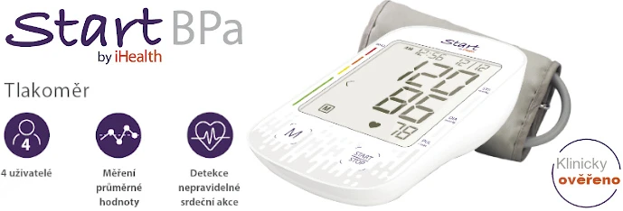 iHealth START BPA – žasto kraujospūdžio matuoklis aprašymas - Prekės nuotrauka iHealth START BPA – žasto kraujospūdžio matuoklis aprašymas - Prekės nuotrauka