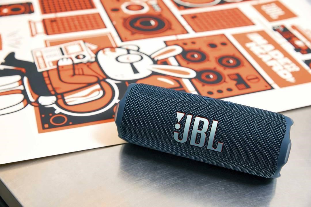 Ausinės JBL FLIP 7 Juodas/Oranžinis aprašymas - Prekės nuotrauka