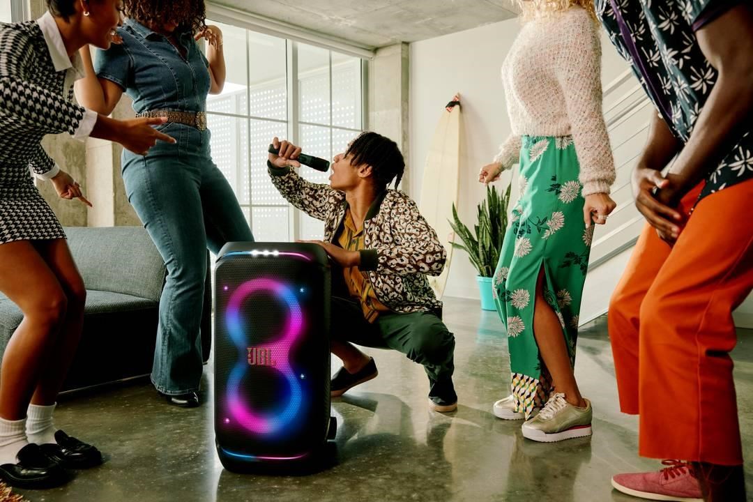 Ausinės JBL Partybox Belaidės Mikrofonas + receiver aprašymas - Prekės nuotrauka