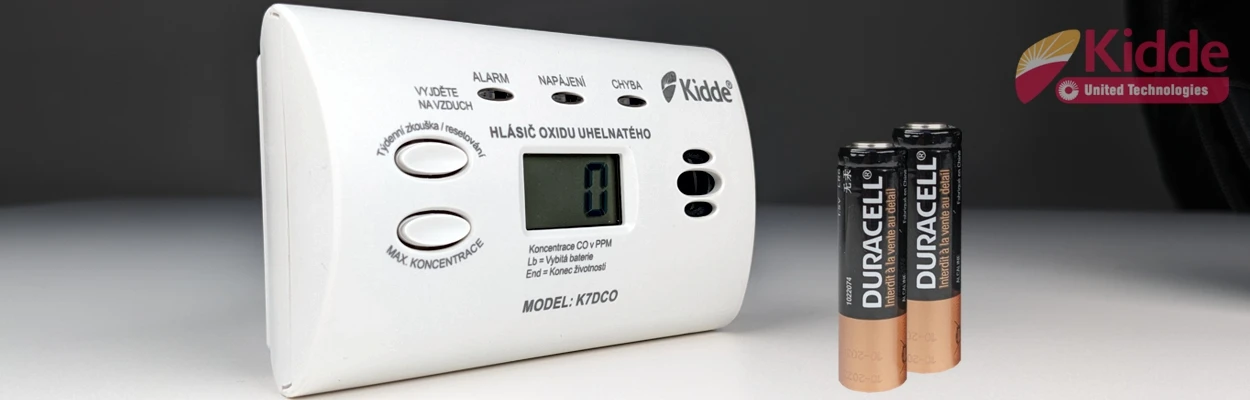 Kidde K7DCO detektor CO s displejem aprašymas - Prekės nuotrauka