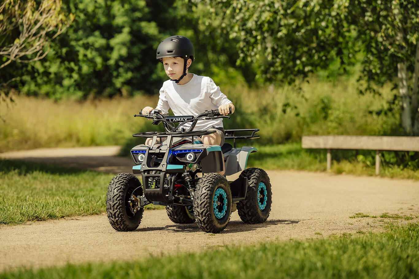 LAMAX eTiger ATV50S Oranžinis aprašymas - Prekės nuotrauka