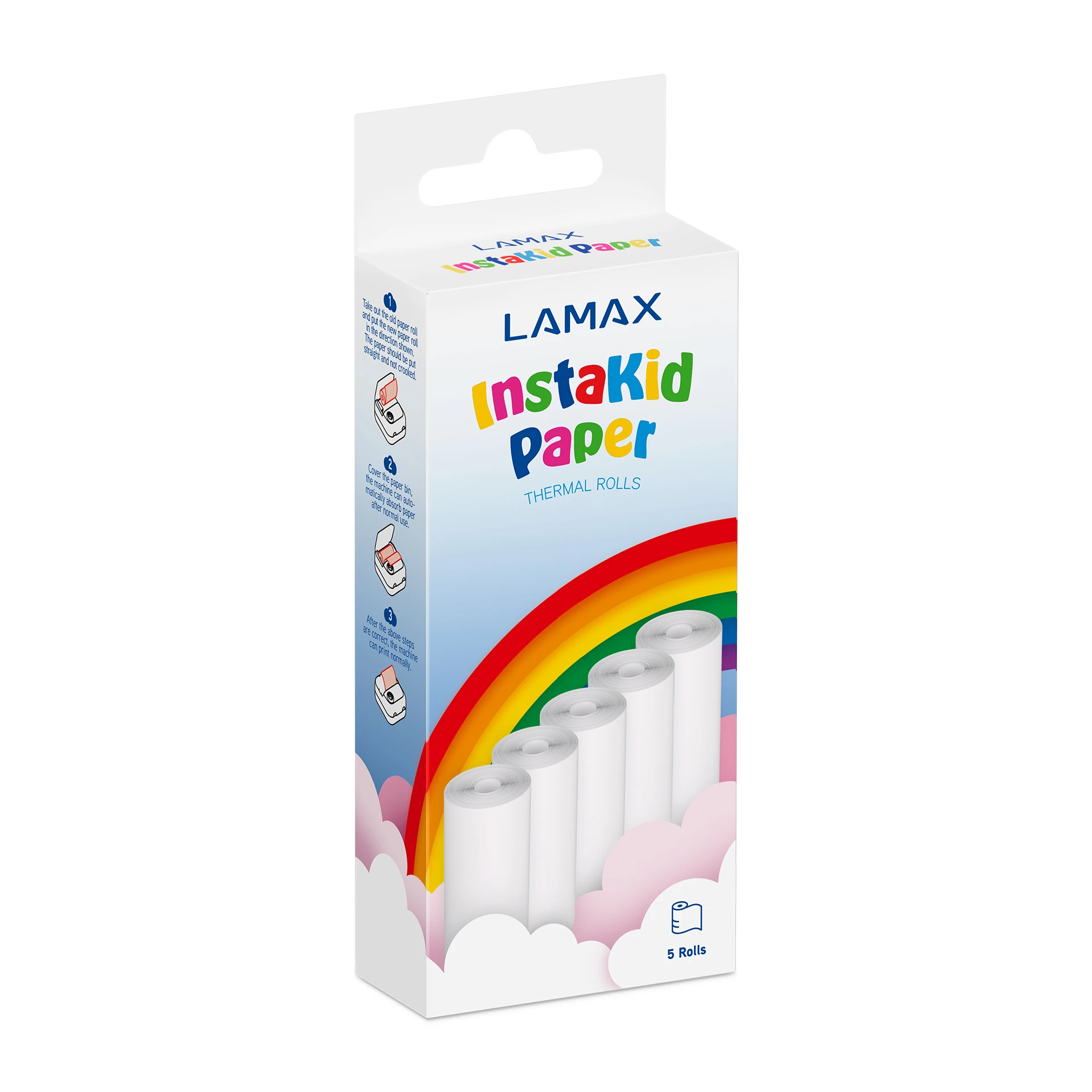 LAMAX InstaKid terminis popierius (5 vnt.) aprašymas - Prekės nuotrauka LAMAX InstaKid terminis popierius (5 vnt.) aprašymas - Prekės nuotrauka