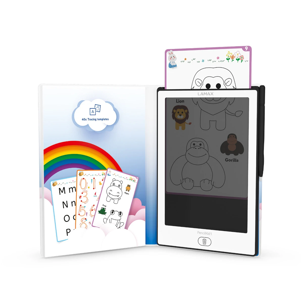 LAMAX PencilKid1 - edukacinė piešimo lenta aprašymas - Prekės nuotrauka LAMAX PencilKid1 - edukacinė piešimo lenta aprašymas - Prekės nuotrauka
