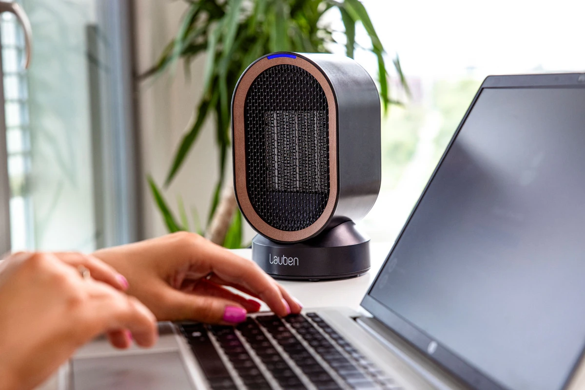 Wentylator Lauben Desk Fan&Heater 2in1 600BB aprašymas - Prekės nuotrauka
