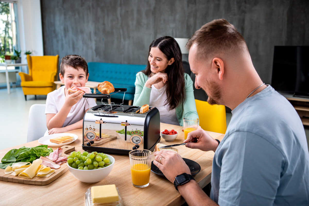 Skrudintuvas Lauben Lauben 4 Slice Toaster 1500BC aprašymas - Prekės nuotrauka