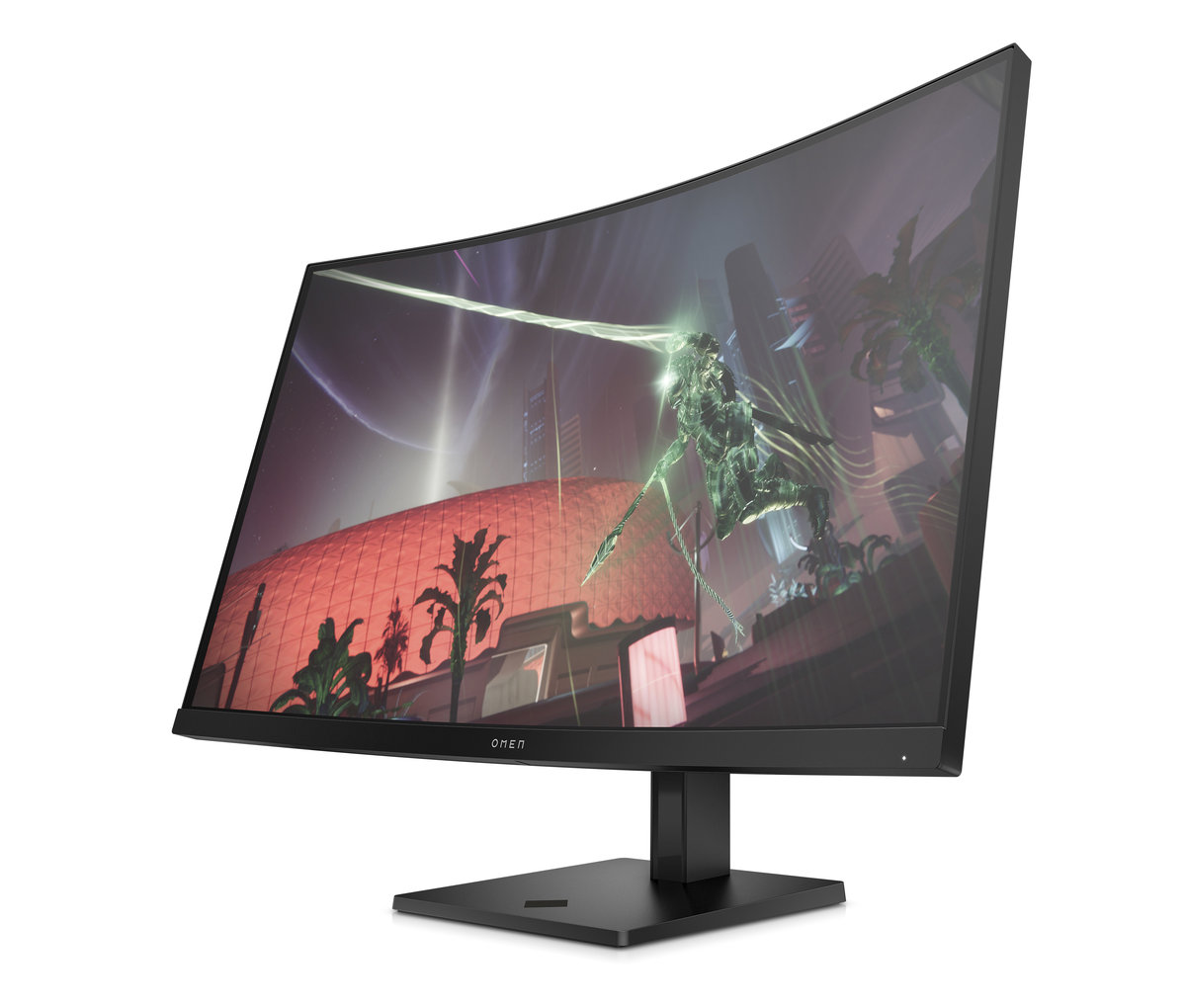 HP OMEN 32c QHD lenktas žaidimų monitorius – 31,5 colio 2560 x 1440 QHD 400 nitų 165 Hz AG, VA, 2x HDMI / DisplayPort / garso lizdas, reguliuojamas aukštis / pakreipimas, 1 metai aprašymas - Prekės nuotrauka HP OMEN 32c QHD lenktas žaidimų monitorius – 31,5 colio 2560 x 1440 QHD 400 nitų 165 Hz AG, VA, 2x HDMI / DisplayPort / garso lizdas, reguliuojamas aukštis / pakreipimas, 1 metai aprašymas - Prekės nuotrauka