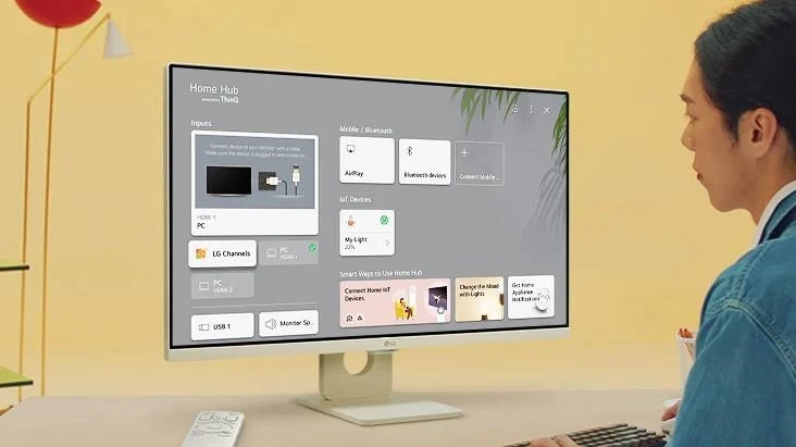 Monitorius LG MT IPS LCD LED 27 Monitorius LG MT IPS LCD LED 27