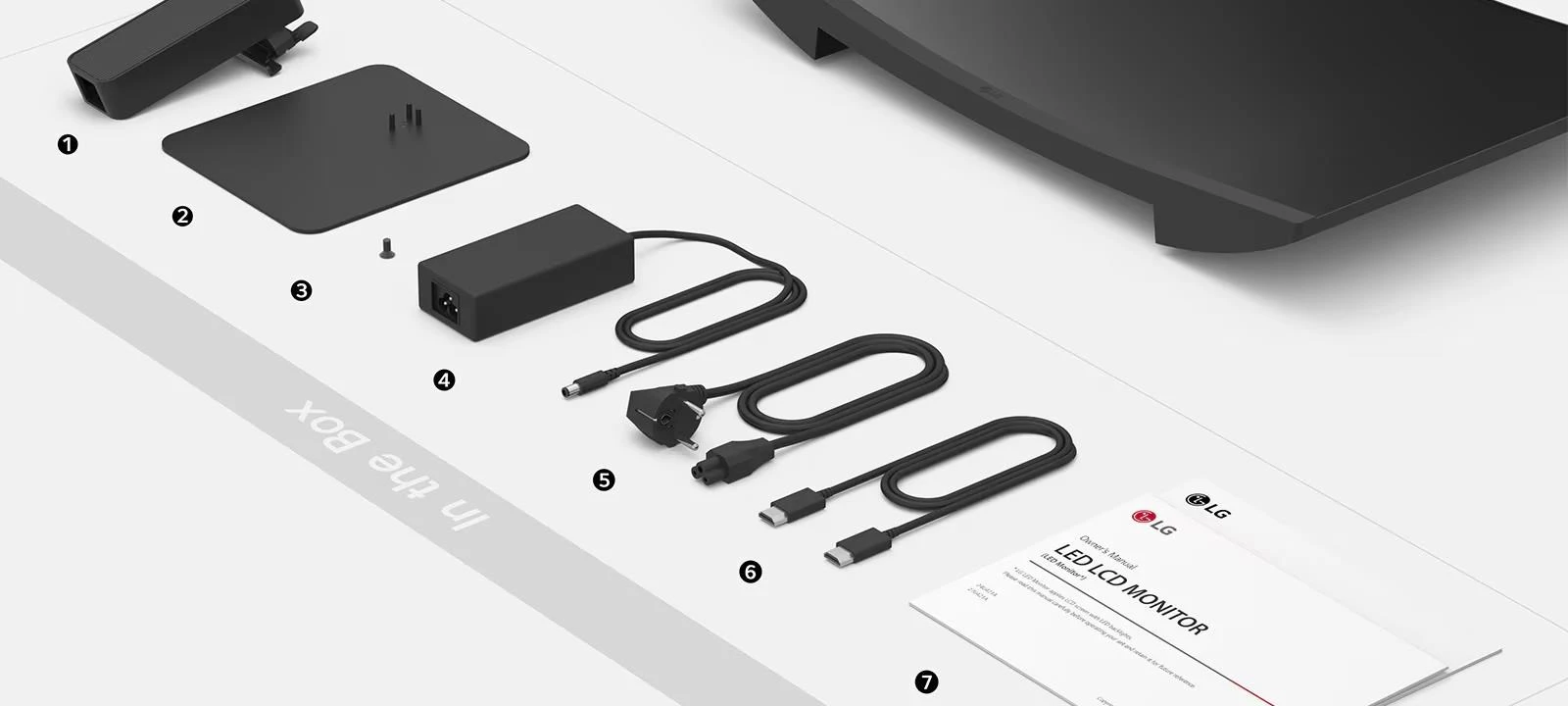 Monitorius LG MT VA LCD LED 23.8