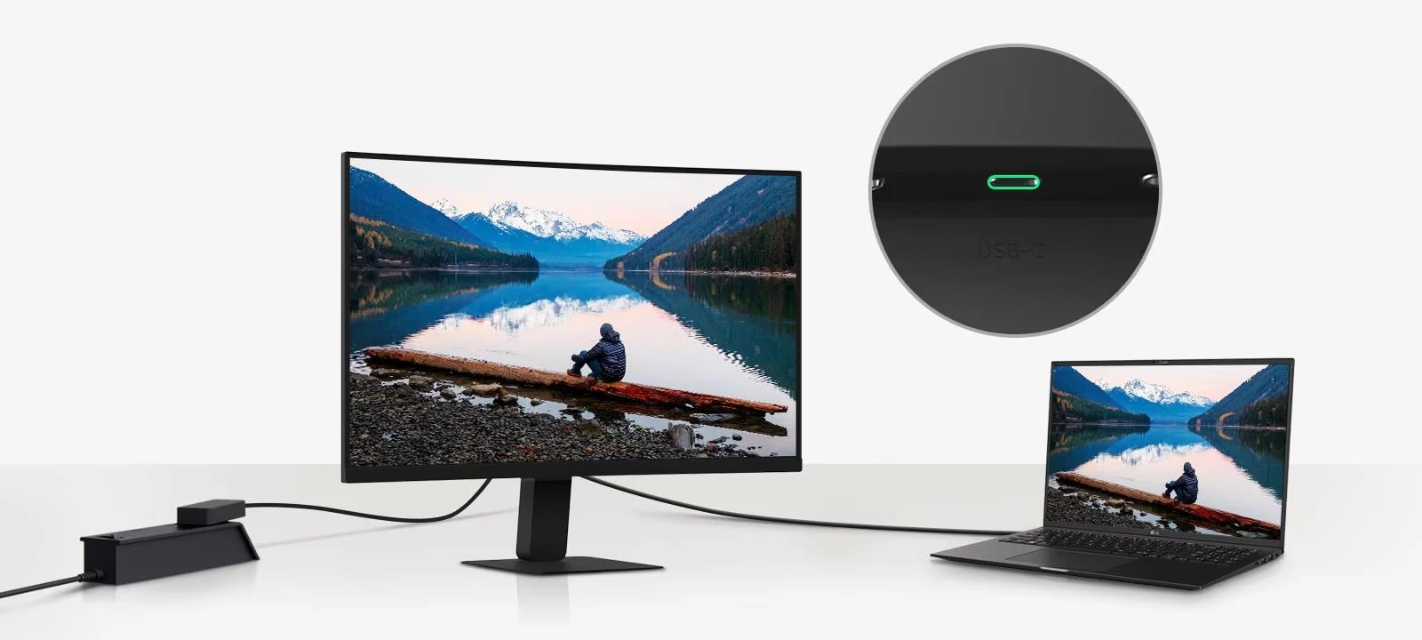 Monitorius LG MT VA LCD LED 23.8