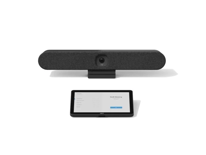 Interneto kamera Logitech Logitech vaizdo konferencijų sistema Rally Bar Huddle + TAP IP, pilka aprašymas - Prekės nuotrauka Interneto kamera Logitech Logitech vaizdo konferencijų sistema Rally Bar Huddle + TAP IP, pilka aprašymas - Prekės nuotrauka