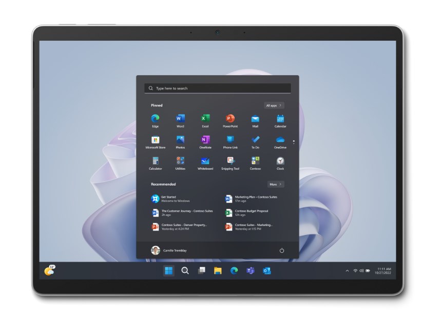 „Microsoft Surface Pro 10“ 256 GB i516 GB nešiojamas kompiuteris