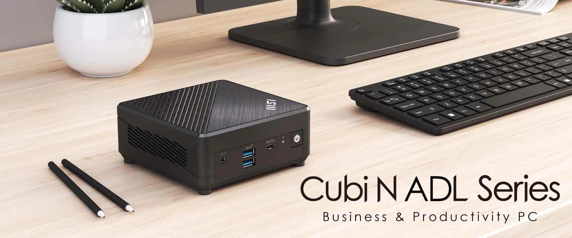 MSI Cubi N ADL S-078EU - Celeron N100 | 4GB | 128GB | W11P aprašymas - Prekės nuotrauka
