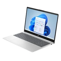 Hewlett Packard (HP) Nešiojamas kompiuteris HP 15-fc0025nc, Ryzen 5-7520U (Copilot), 15.6 FHD 300nit 16GB /512GB, Radeon, Win11, baltas + 3m GamePass aprašymas - Prekės nuotrauka