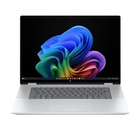 Hewlett Packard (HP) Nešiojamas kompiuteris HP OmniBook X Flip NG 16-as0433nc, Ultra 7-256V, lietimui jautrus ekranas / 16 colių 2K OLED ekranas, 16 GB LPDDR5X, 1 TB, Windows 11, rašiklis, 2 metai, pristatymas vietoje aprašymas - Prekės nuotrauka