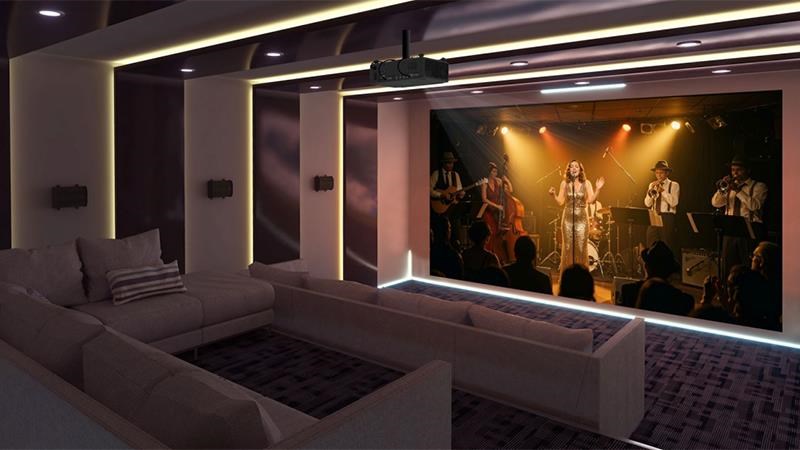 Optoma projektorius UHZ78LV (DLP, Triple lazerinis, UHD, 5000 ANSI, HDMI, RS232, RJ45, USB-A power) aprašymas - Prekės nuotrauka