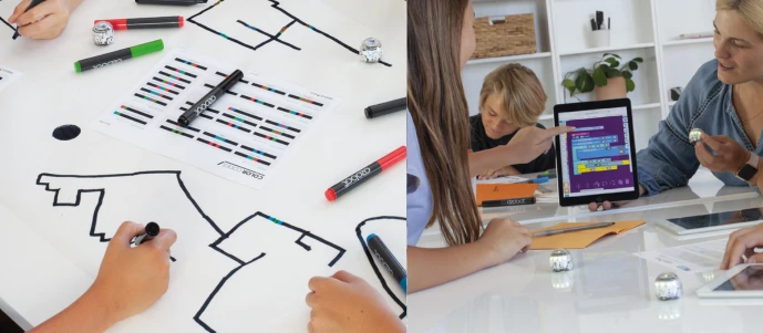 Ozobot Evo programovatelný robot aprašymas - Prekės nuotrauka