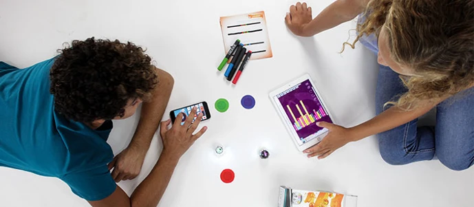 Ozobot Evo programovatelný robot aprašymas - Prekės nuotrauka