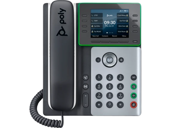 Hewlett Packard (HP) Poly Edge E320 IP telefonas ir PoE aprašymas - Prekės nuotrauka Hewlett Packard (HP) Poly Edge E320 IP telefonas ir PoE aprašymas - Prekės nuotrauka