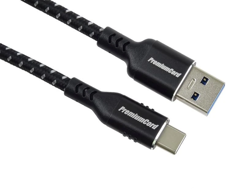„PremiumCord“ USB-C–USB 3.0 A kabelis aprašymas - Prekės nuotrauka „PremiumCord“ USB-C–USB 3.0 A kabelis aprašymas - Prekės nuotrauka