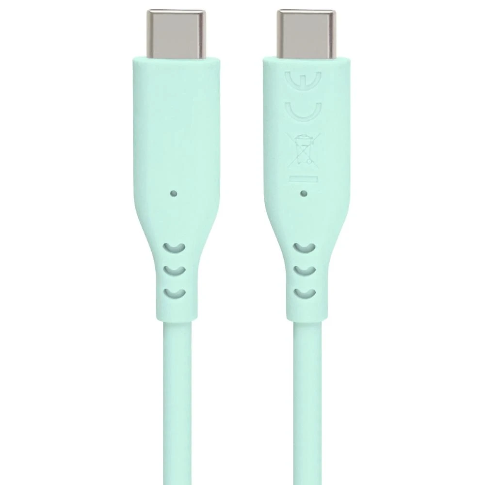 PREMIUMCORD USB-C–USB-C laidas, 60 W, 480 Mbps, silikoninis, turkio spalvos, 1,5 m aprašymas - Prekės nuotrauka PREMIUMCORD USB-C–USB-C laidas, 60 W, 480 Mbps, silikoninis, turkio spalvos, 1,5 m aprašymas - Prekės nuotrauka