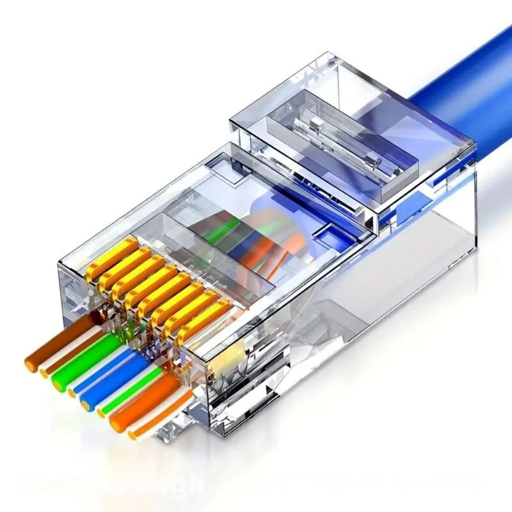 „PremiumCord“ RJ45 jungtis, 8 kontaktų, UTP Cat6 aprašymas - Prekės nuotrauka