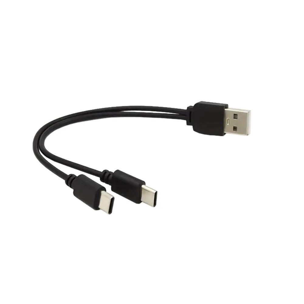 PREMIUMCORD USB 2.0 įkrovimo laidas, 2xUSB-C į USB, 15 cm, juodas aprašymas - Prekės nuotrauka PREMIUMCORD USB 2.0 įkrovimo laidas, 2xUSB-C į USB, 15 cm, juodas aprašymas - Prekės nuotrauka