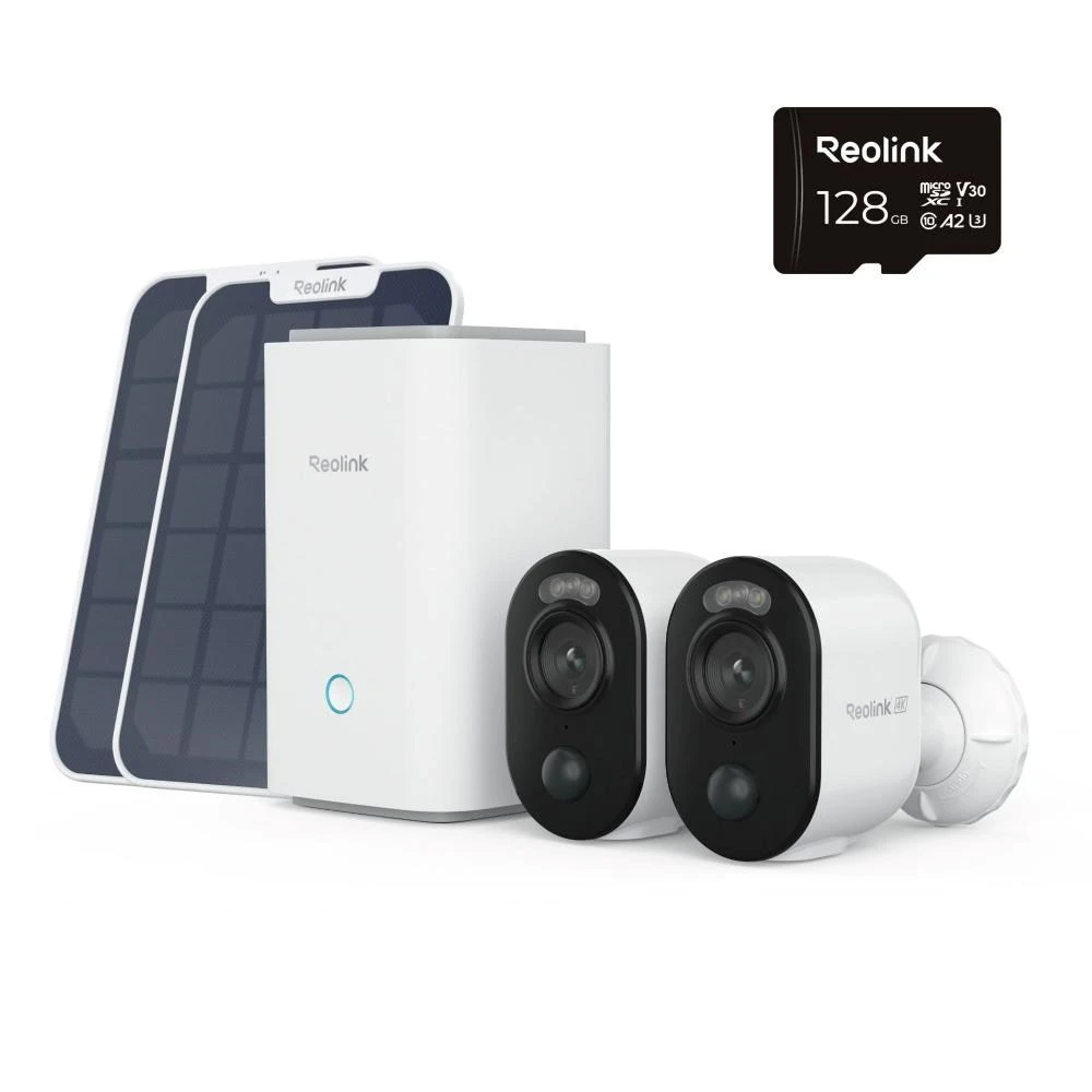 Reolink Hub 1 mit 2x Argus B350 + 2x Solarpanel aprašymas - Prekės nuotrauka Reolink Hub 1 mit 2x Argus B350 + 2x Solarpanel aprašymas - Prekės nuotrauka