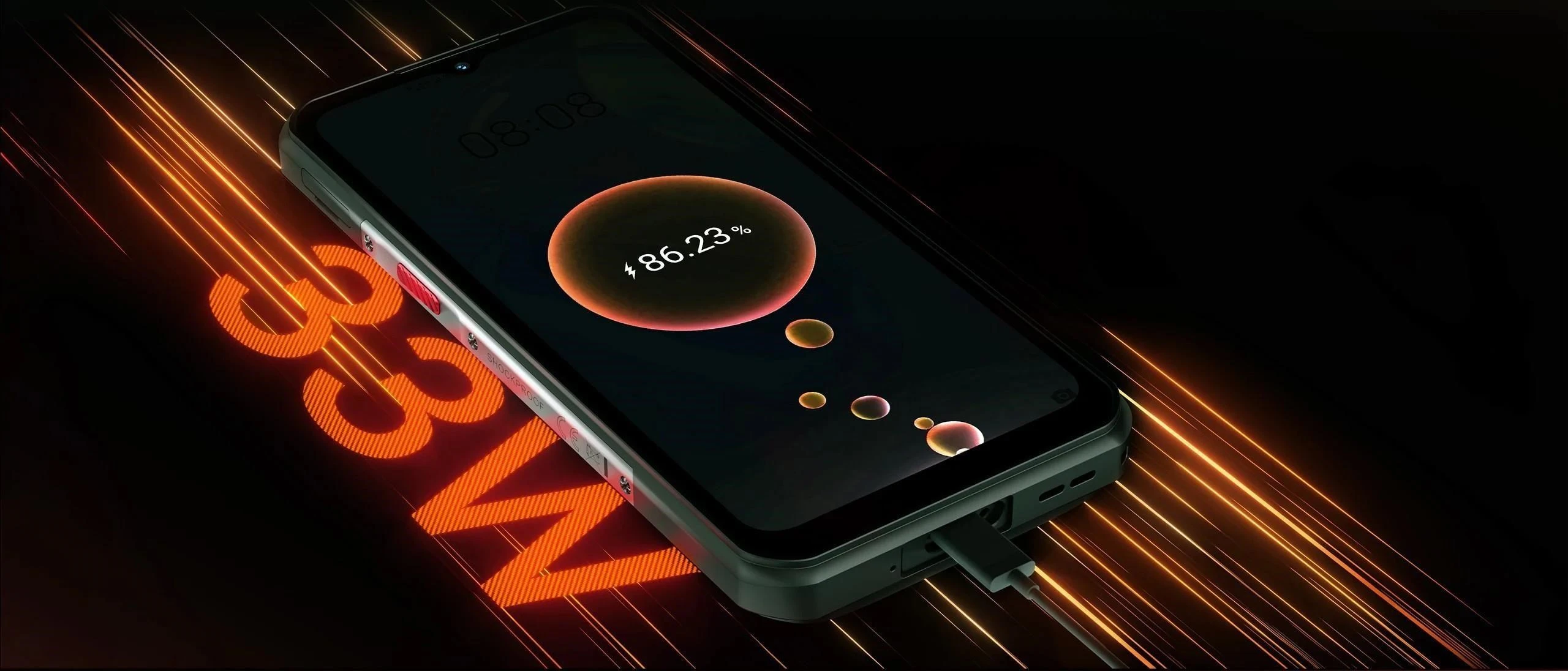 Išmanusis telefonas Oukitel WP55 6,6 12/256GB DS. 11000mAh Juodas aprašymas - Prekės nuotrauka