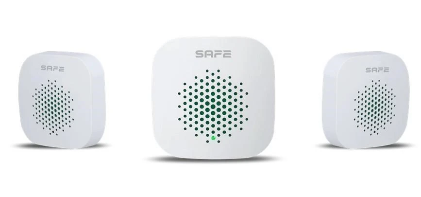 SAFEHOME SAFE Indoor Siren bílá aprašymas - Prekės nuotrauka