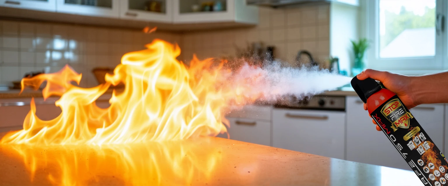 SAFEHOME SAFE 750 MAX Priešgaisrinis purškalas aprašymas - Prekės nuotrauka
