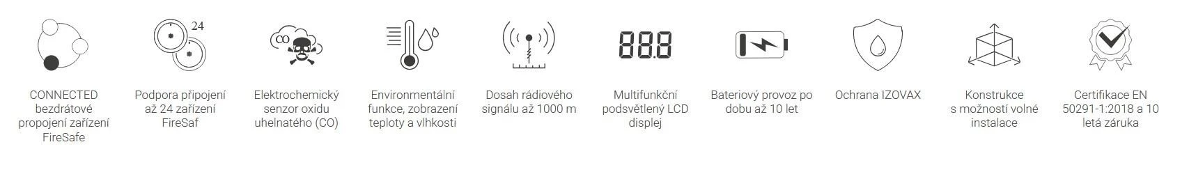 „Rapoo Safe 10YDCO-RF“ belaidis anglies monoksido jutiklis aprašymas - Prekės nuotrauka „Rapoo Safe 10YDCO-RF“ belaidis anglies monoksido jutiklis aprašymas - Prekės nuotrauka
