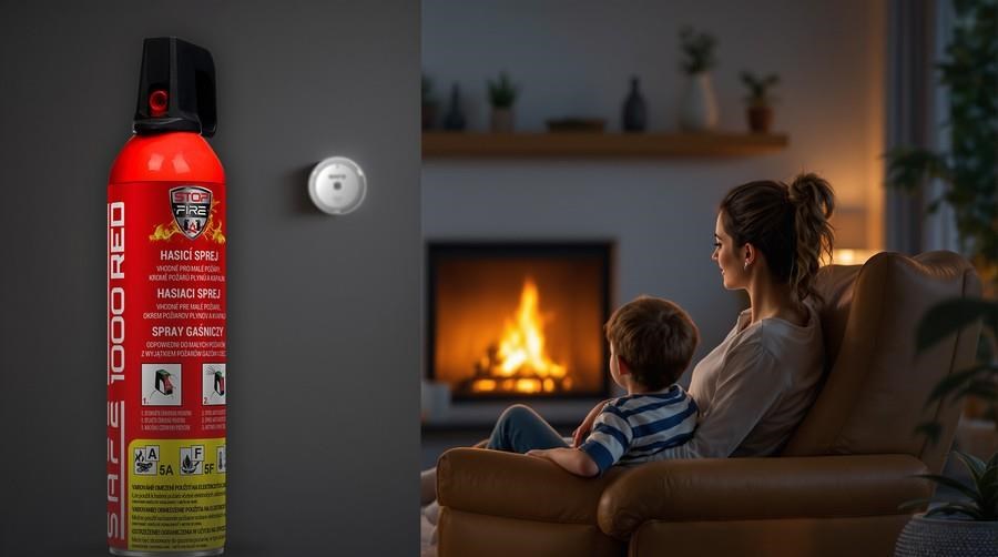 Green Cell SAFEHOME SAFE 1000 gaisro gesinimo purškalas aprašymas - Prekės nuotrauka Green Cell SAFEHOME SAFE 1000 gaisro gesinimo purškalas aprašymas - Prekės nuotrauka