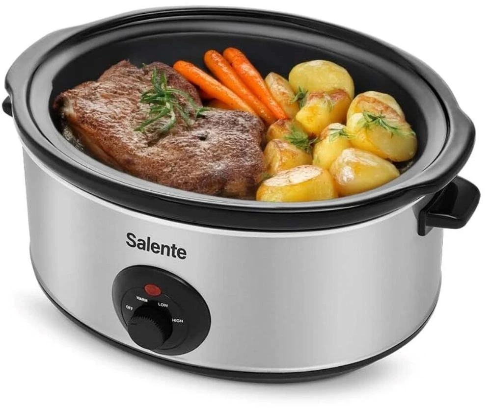 Evolveo Salente HotPot, pomalý hrnec, 6.5 l, nerez aprašymas - Prekės nuotrauka