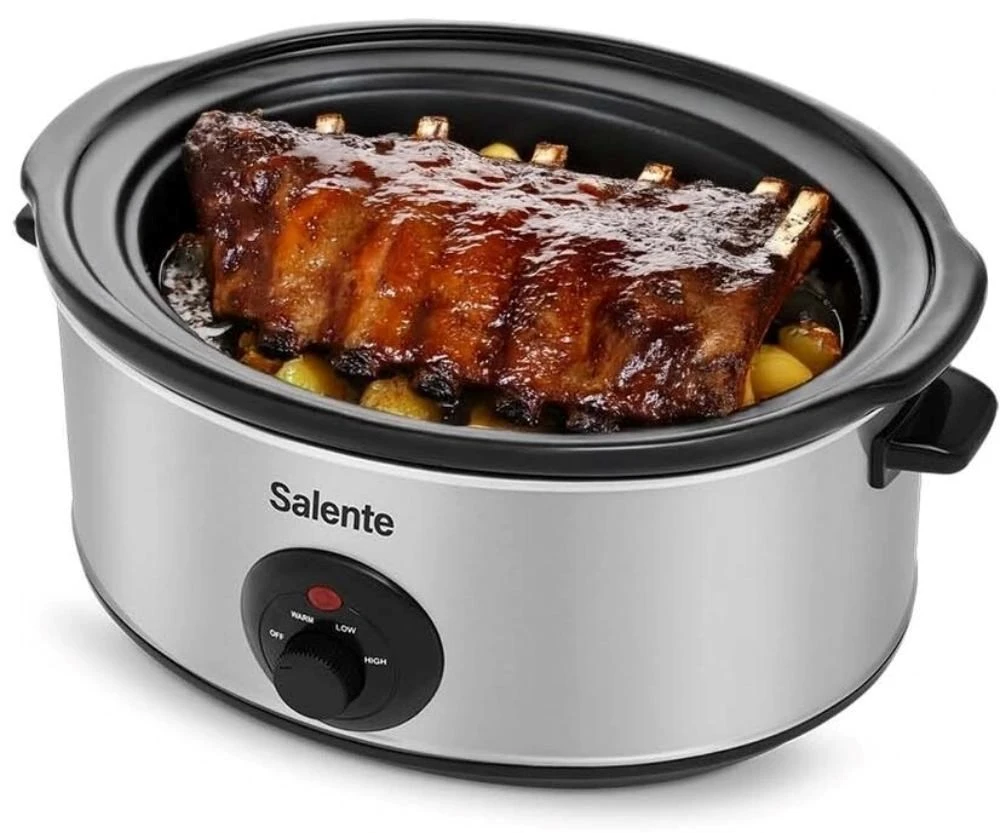Evolveo Salente HotPot, pomalý hrnec, 6.5 l, nerez aprašymas - Prekės nuotrauka