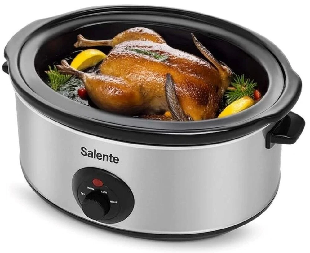 Evolveo Salente HotPot, pomalý hrnec, 6.5 l, nerez aprašymas - Prekės nuotrauka