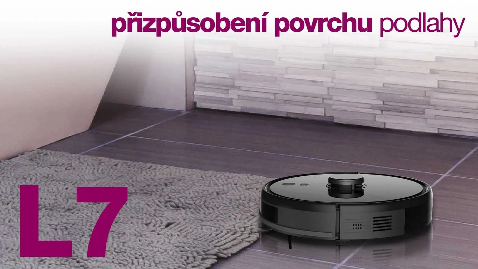 Dulkių siurblys - robotas Evolveo SALENTE L7 aprašymas - Prekės nuotrauka
