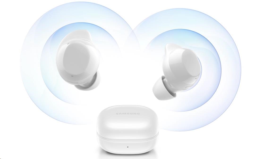 „Samsung Bluetooth“ ausinės „Galaxy Buds Core“, baltos (platinamos visame pasaulyje) aprašymas - Prekės nuotrauka