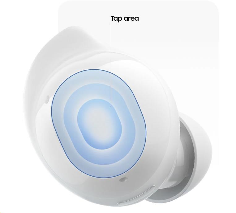 „Samsung Bluetooth“ ausinės „Galaxy Buds Core“, baltos (platinamos visame pasaulyje) aprašymas - Prekės nuotrauka