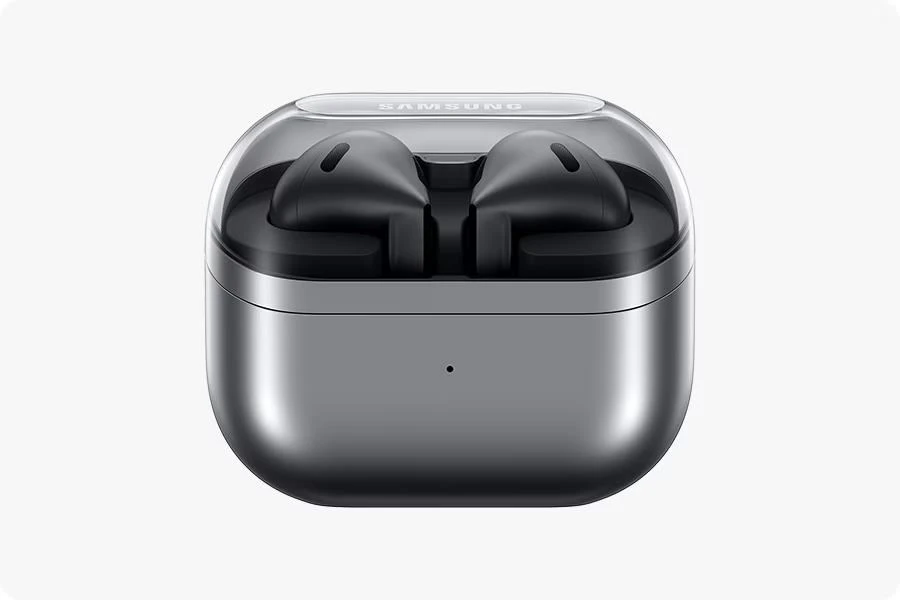 „Samsung Bluetooth“ ausinės „Galaxy Buds 3“, baltos (platinamos visame pasaulyje) aprašymas - Prekės nuotrauka