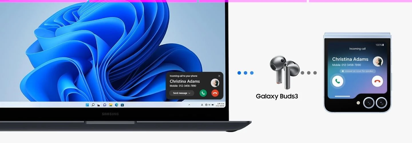 Samsung bluetooth sluchátka Galaxy Buds 3, sidabrinis (Distribuce svět) aprašymas - Prekės nuotrauka