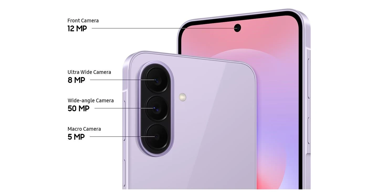 Samsung Galaxy A37 5G 6GB/128GB bílá, EU aprašymas - Prekės nuotrauka Samsung Galaxy A37 5G 6GB/128GB bílá, EU aprašymas - Prekės nuotrauka