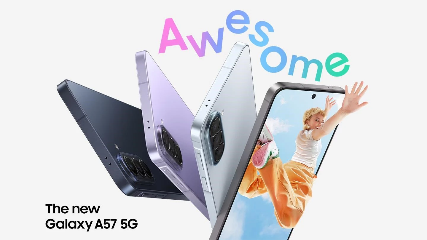 Samsung Galaxy A57 5G 8GB/256GB světle modrá, EU aprašymas - Prekės nuotrauka