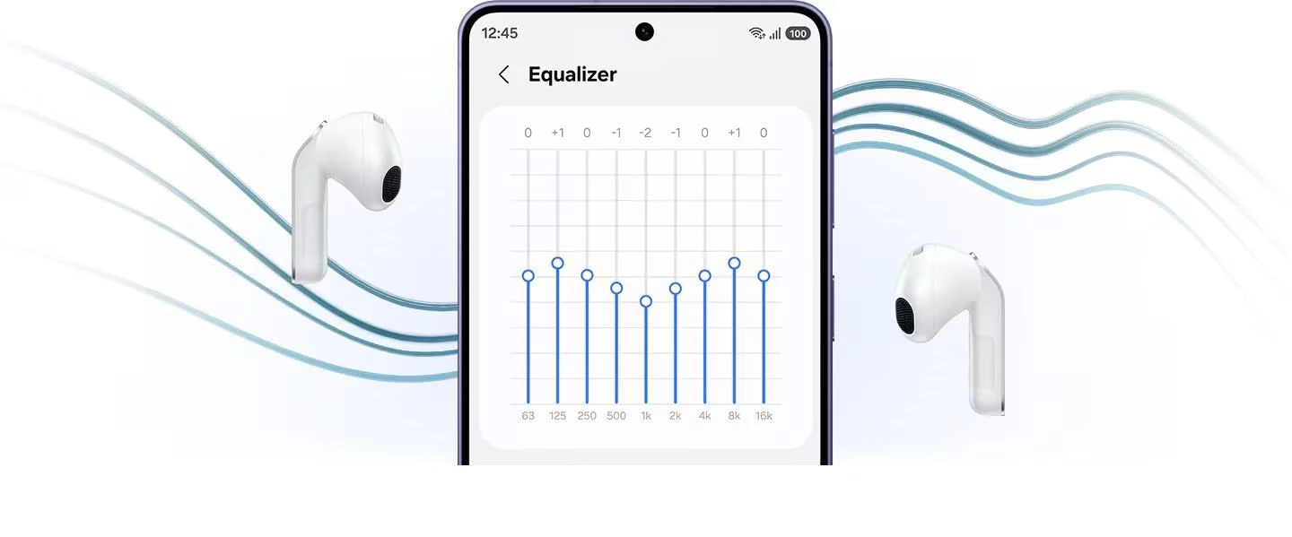 Samsung Galaxy Buds4 juoda (Distribuce svět) aprašymas - Prekės nuotrauka